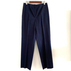 Talbots Navy Straight-Leg Dress Pants